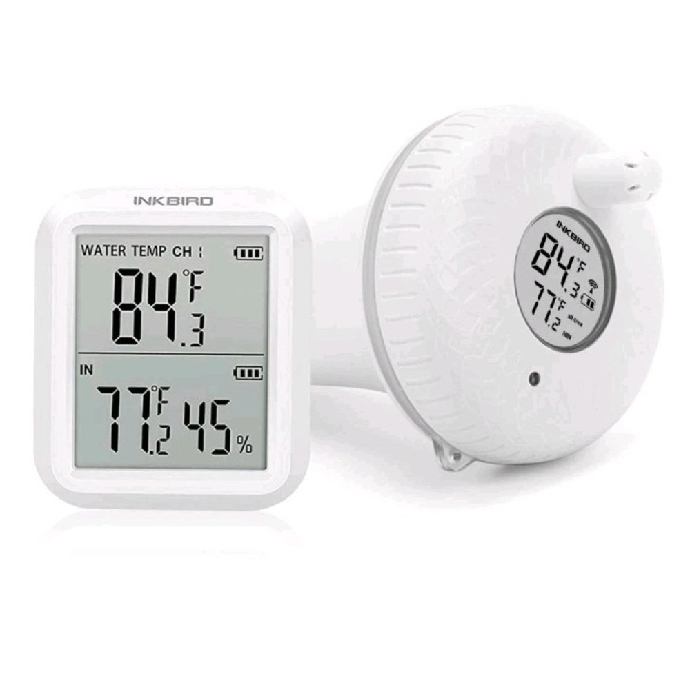 INKBIRD Floating Pool Thermometer Aquarium Wireless Indoor Receiver Spas Tester